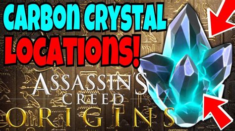 carbon crystal assassin's creed origin where to buy|assassin's creed origins upgrade gear.